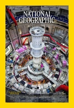 Cover of the Nov. 2025 issue of National Geographic magazine